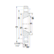 FLANGE ROSCADO 150LBS AÇO INOX